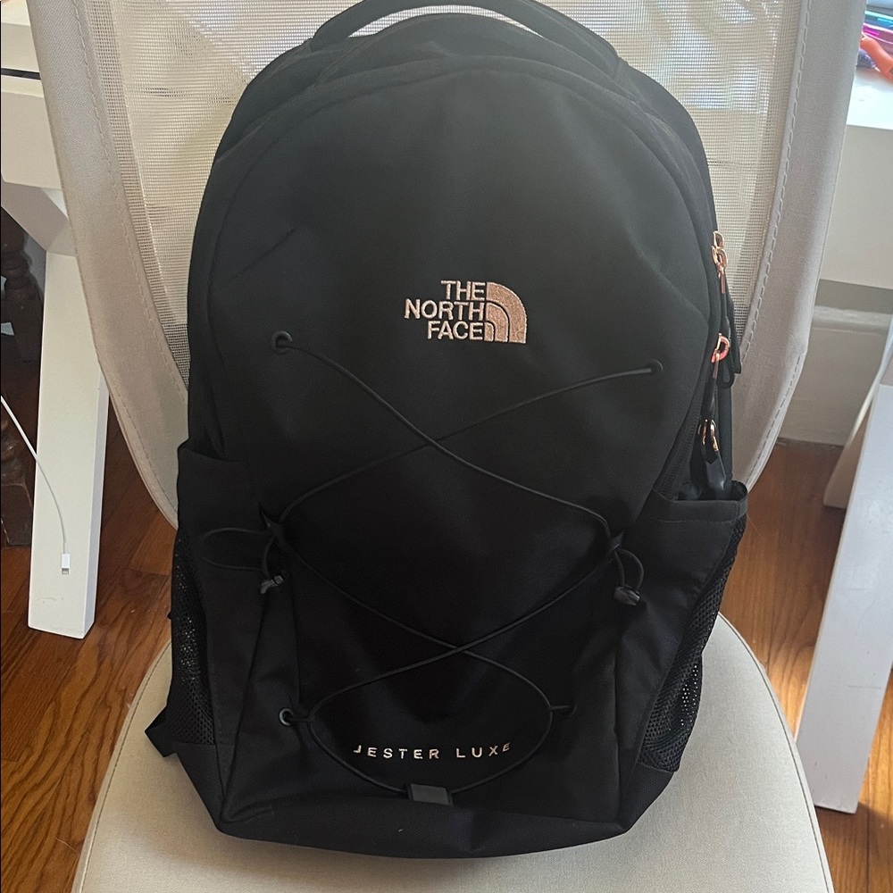 The North Face Black Jester Luxe Backpack